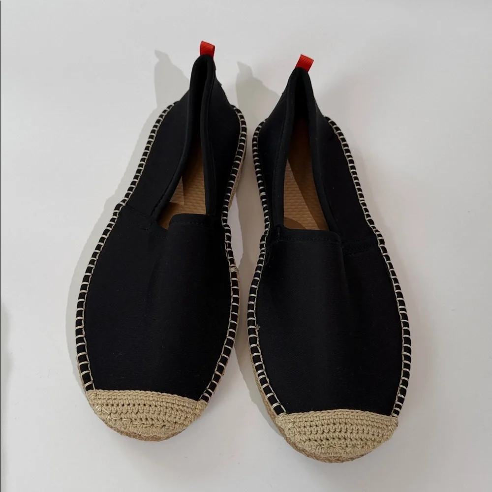 Sea Star Beachwear Espadrilles Size 9 Black